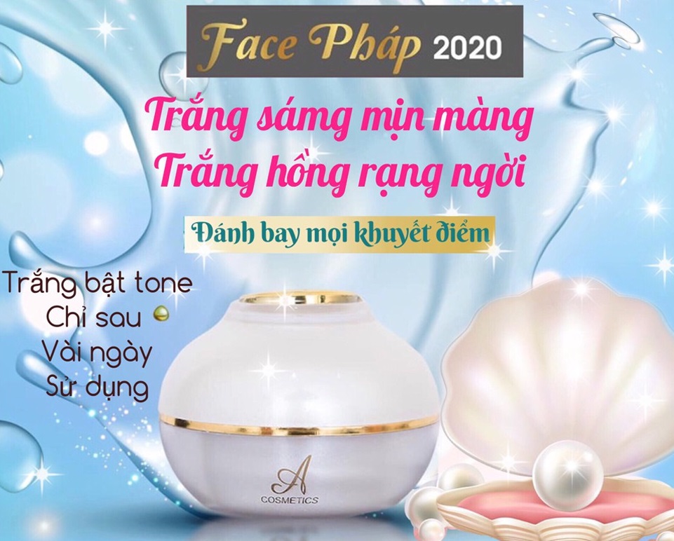 [HCM][FREE SHIP] KEM FACE PHÁP A COSMETICS CHÍNH HÃNG