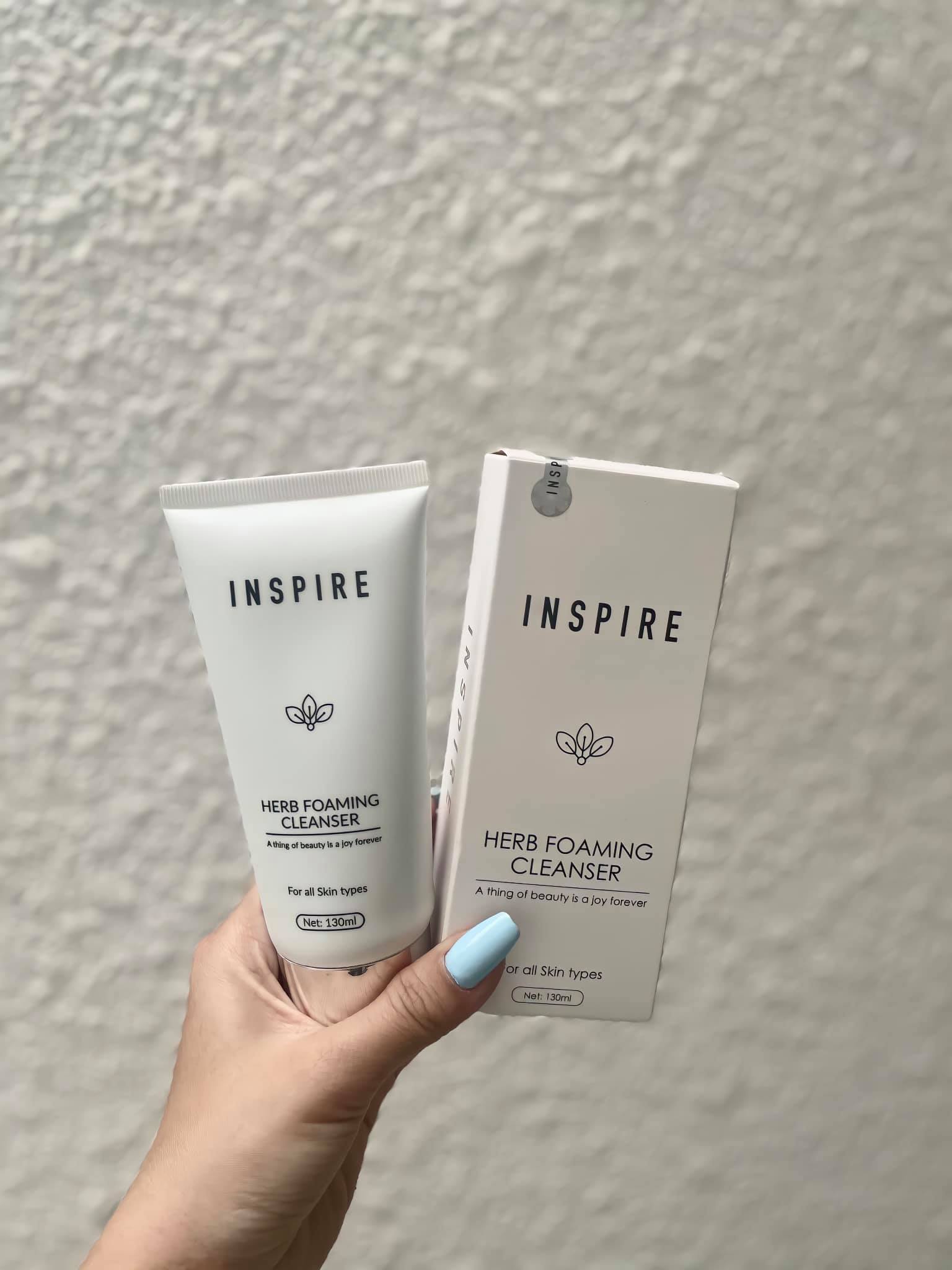 Sửa rửa mặt thảo dược INSPIRE ( mua 1 được 2 )