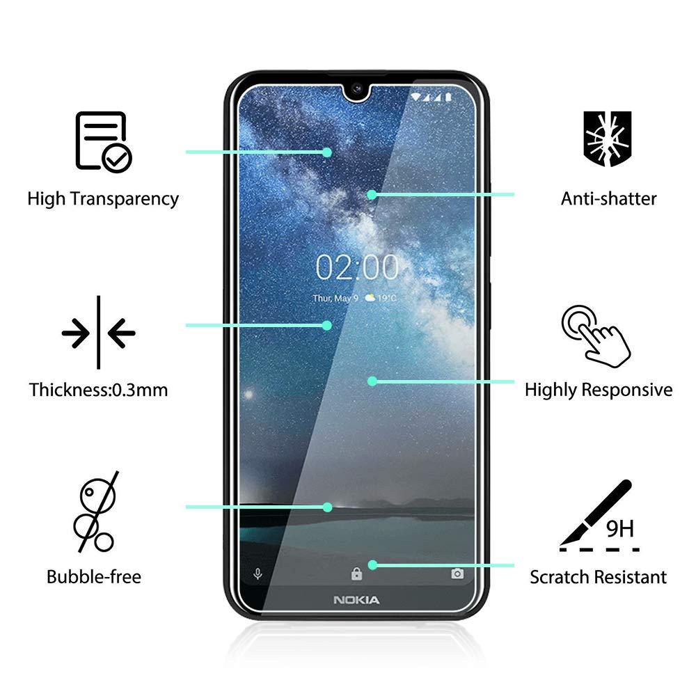 Kính cường lực trong suốt Nokia 7.2 (Kèm miếng lau)