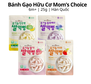 Bánh gạo hữu cơ MOMS CHOICE Hàn Quốc thumbnail