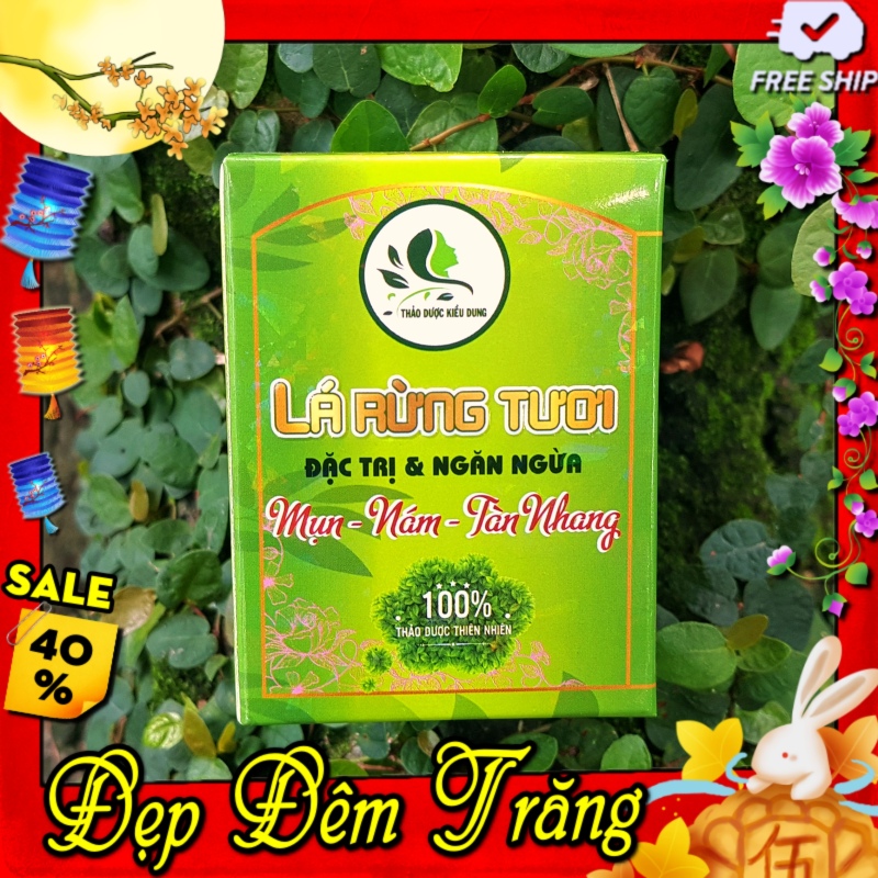 Lá rừng dân tộc đánh tan mụn,nám,tàn nhang giá rẻ