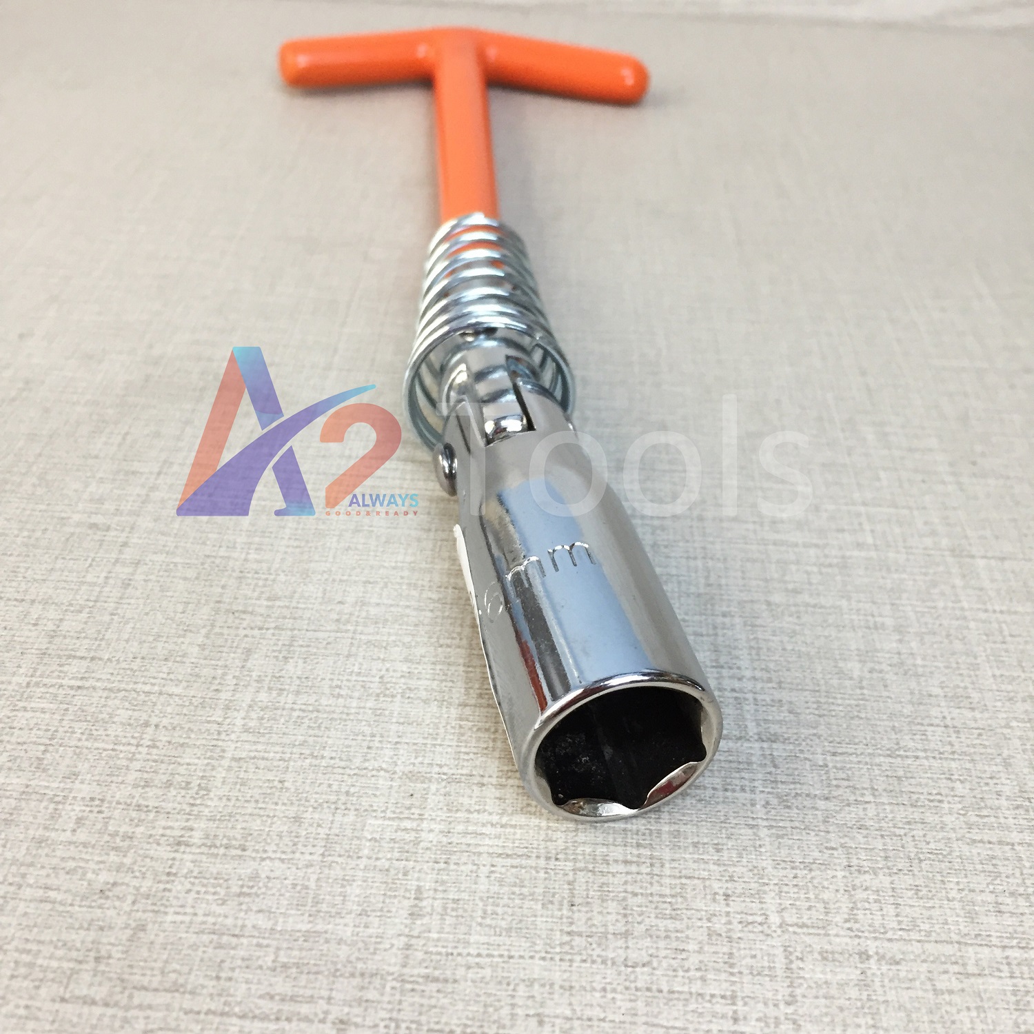 Tay mở bugi đầu bẻ 16mm Asaki AK-7605