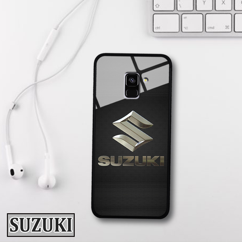 Ốp lưng Samsung A8 Plus in 3D hình logo hãng xe oto