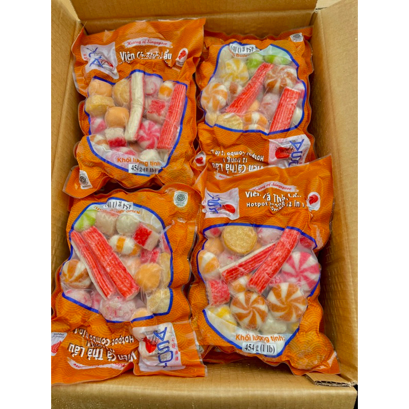 Combo Thả lẩu 10in1 Bát Vị LC - Gói 500g (giao hỏa tốc tphcm)