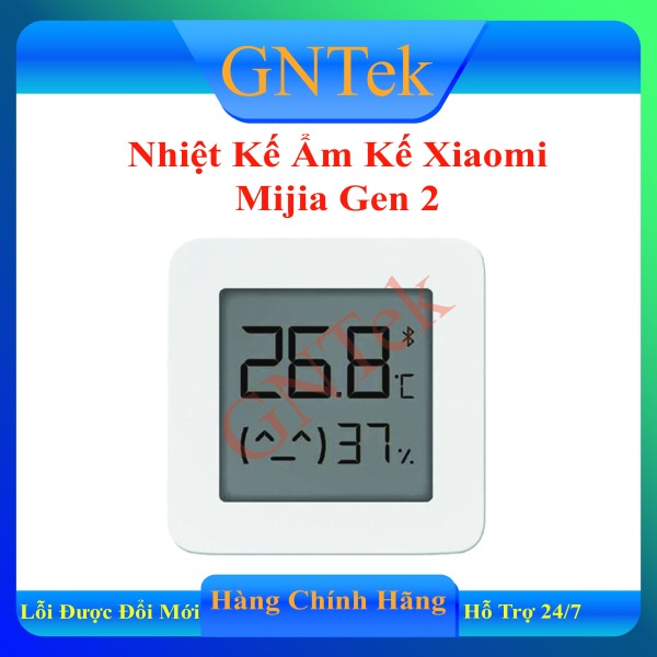 Đồng hồ đo nhiệt độ và độ ẩm Xiaomi Mijia 2 | Nhiệt ẩm kế cao cấp