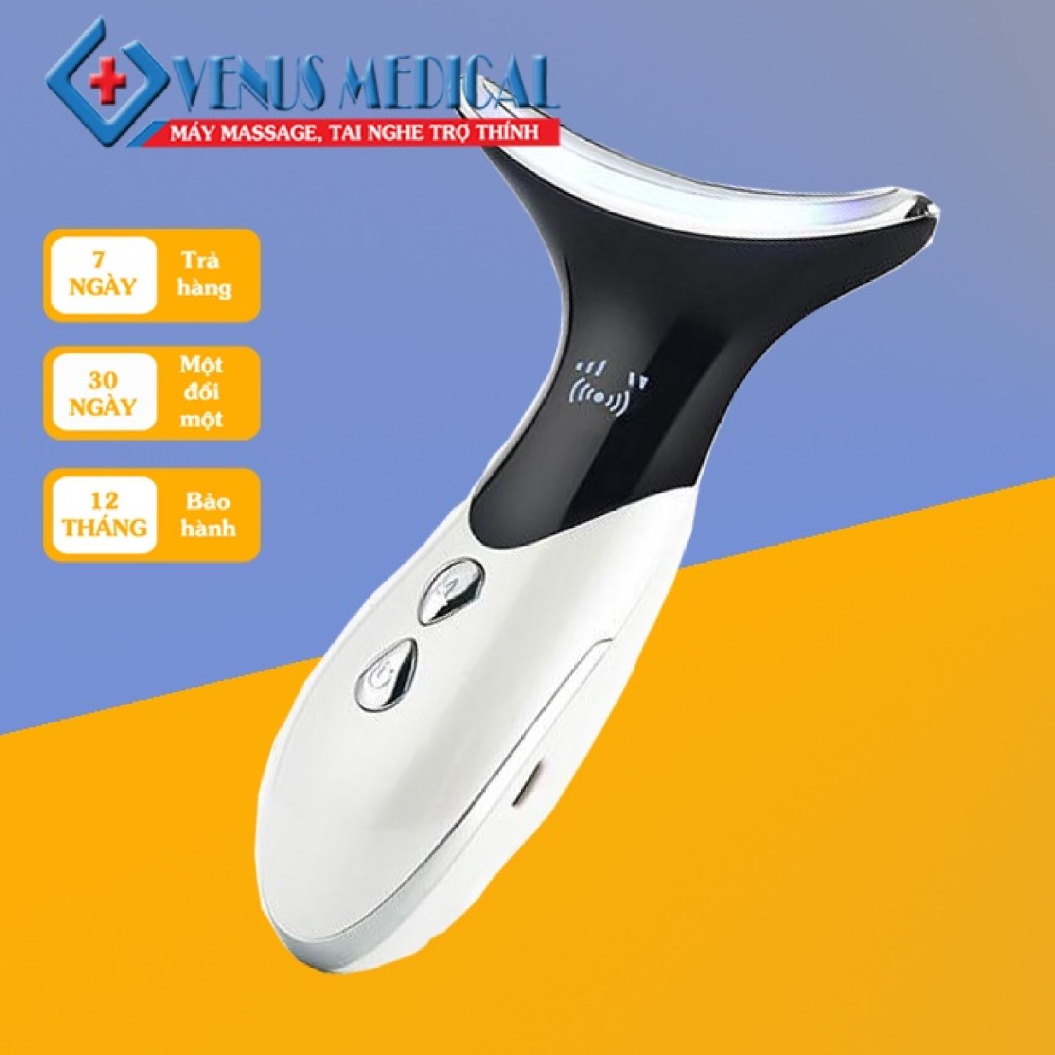 Máy mɑssage nâng cơ mặt và cổ cầm tay