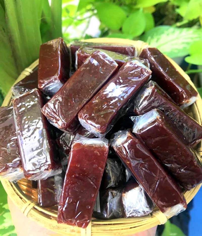 500g kẹo chuối tươi cốt dừa béo thơm ngon đặc sản bến tre
