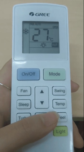 REMOTE ML GREE A/C LOẠI TỐT BỀN ĐẸP