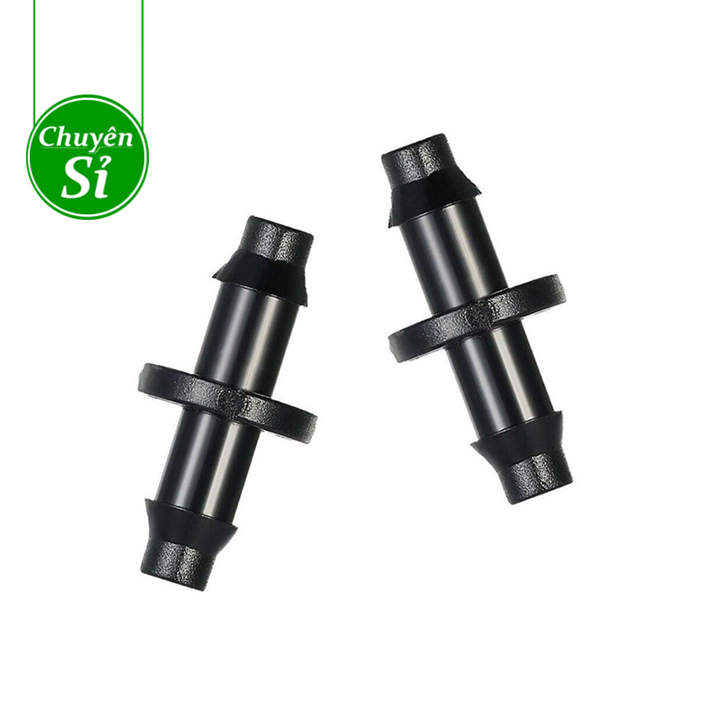 Khởi thủy 6mm - khớp nối ống tưới pe/ldpe 6mm 2 đầu gờ
