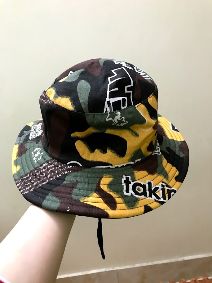 Mũ tai bèo rằn ri cho bé trai