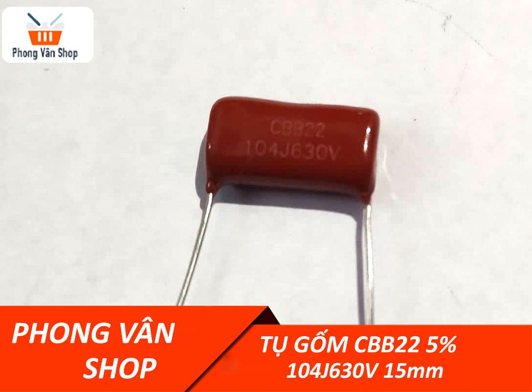5 tụ 104j630v cbb22 - chân cắm 15mm