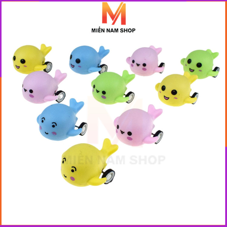 Đồ chơi mini chạy đà-thú chạy cót mini-thú nhựa mini cho bé