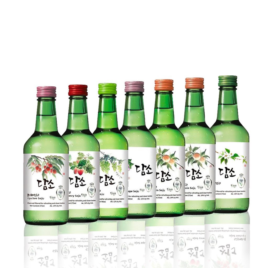 SoJu DamSo Hàn Quốc Vị Dứa 360ml