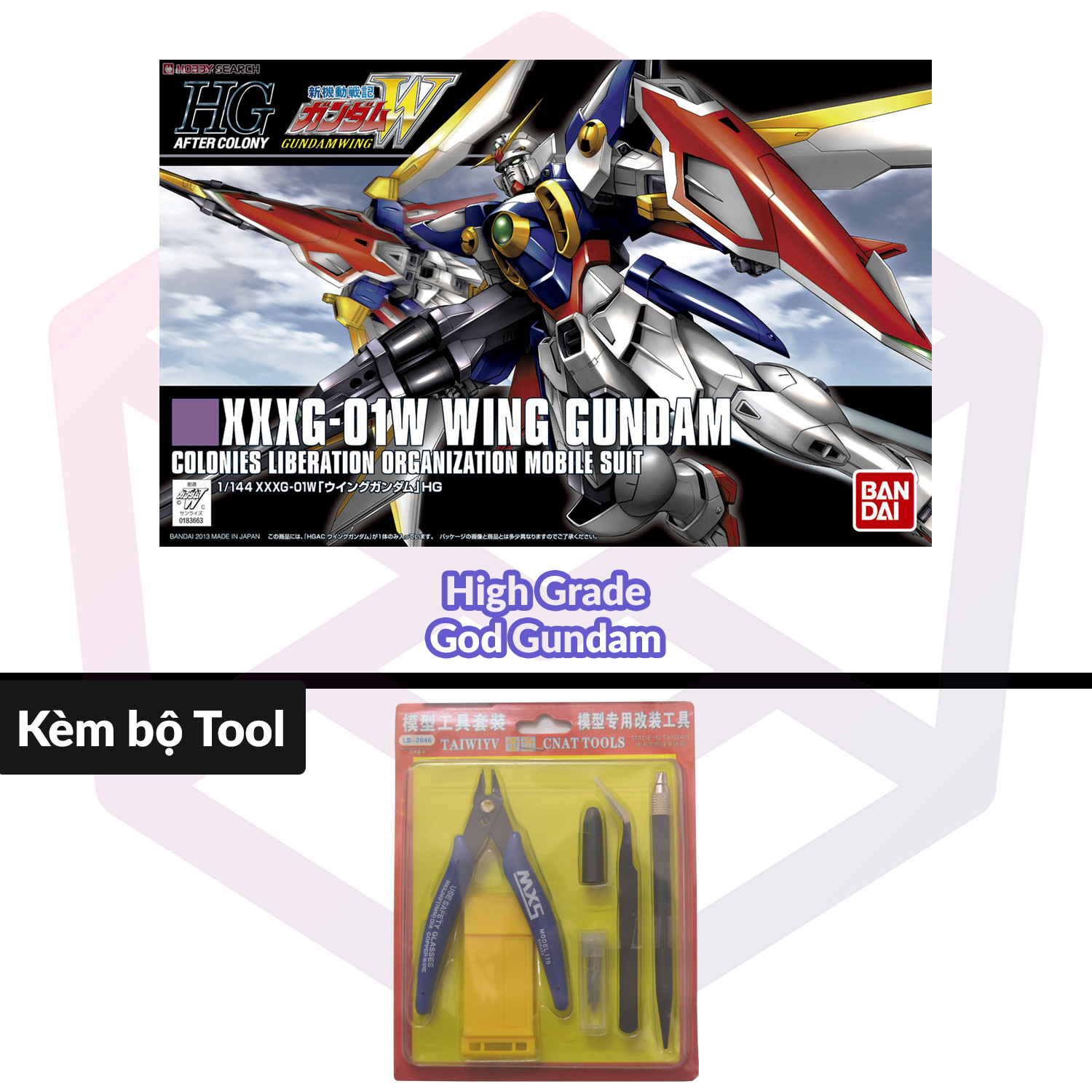Mô Hình Lắp Ráp Bandai High Grade 162 Wing Gundam