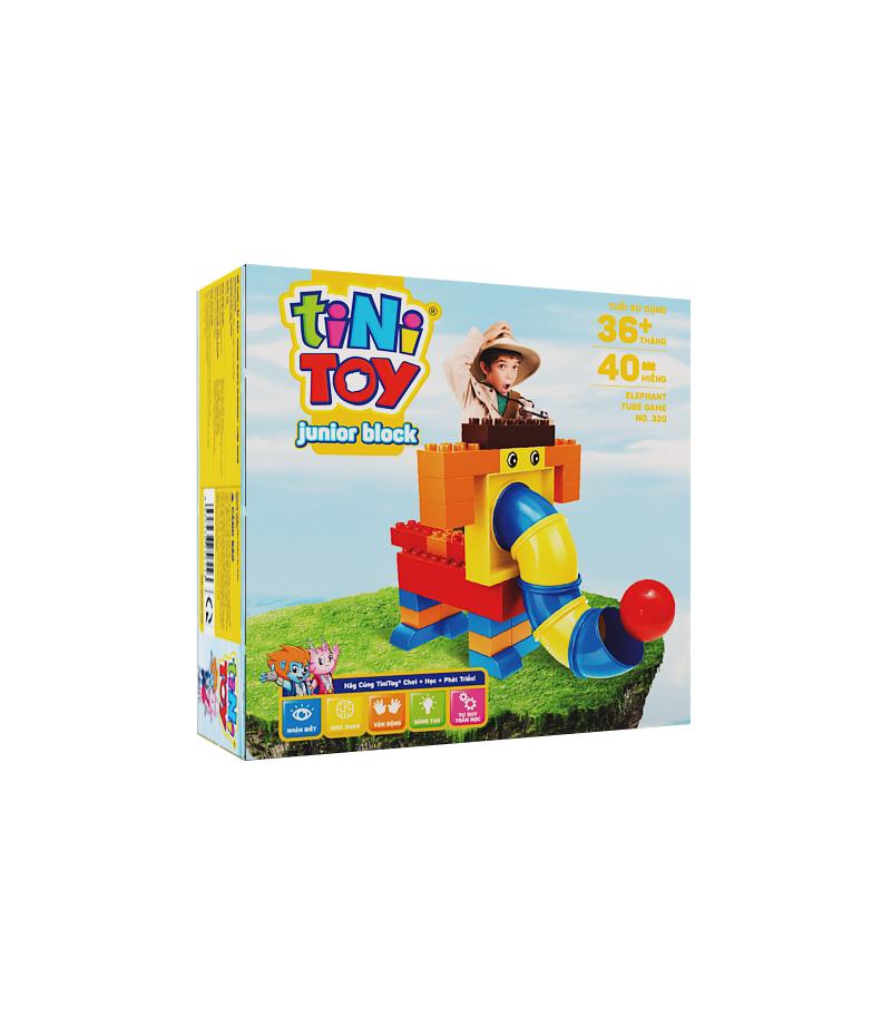 Đồ chơi lắp ráp Junior Block Elephant  TubeGame