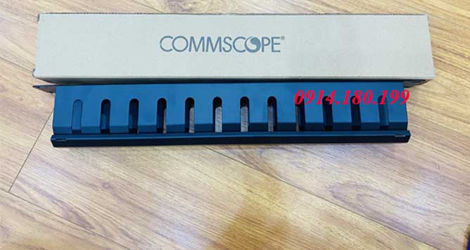 Thanh quản lý cáp ngang Commscope 1U P/N: 1427632-1