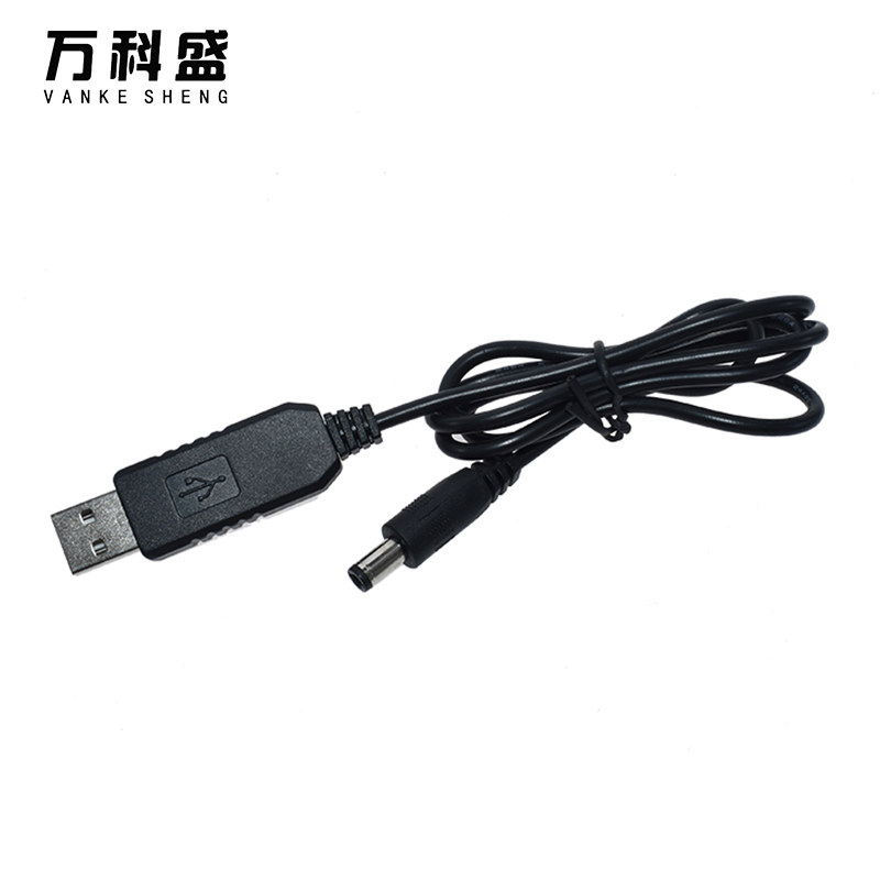 USB Power Boost Line DC 5V to DC 5V 9V 12V Step UP Cable USB Converter Adapter Cable 2.1x5.5mm Male Connector Converter