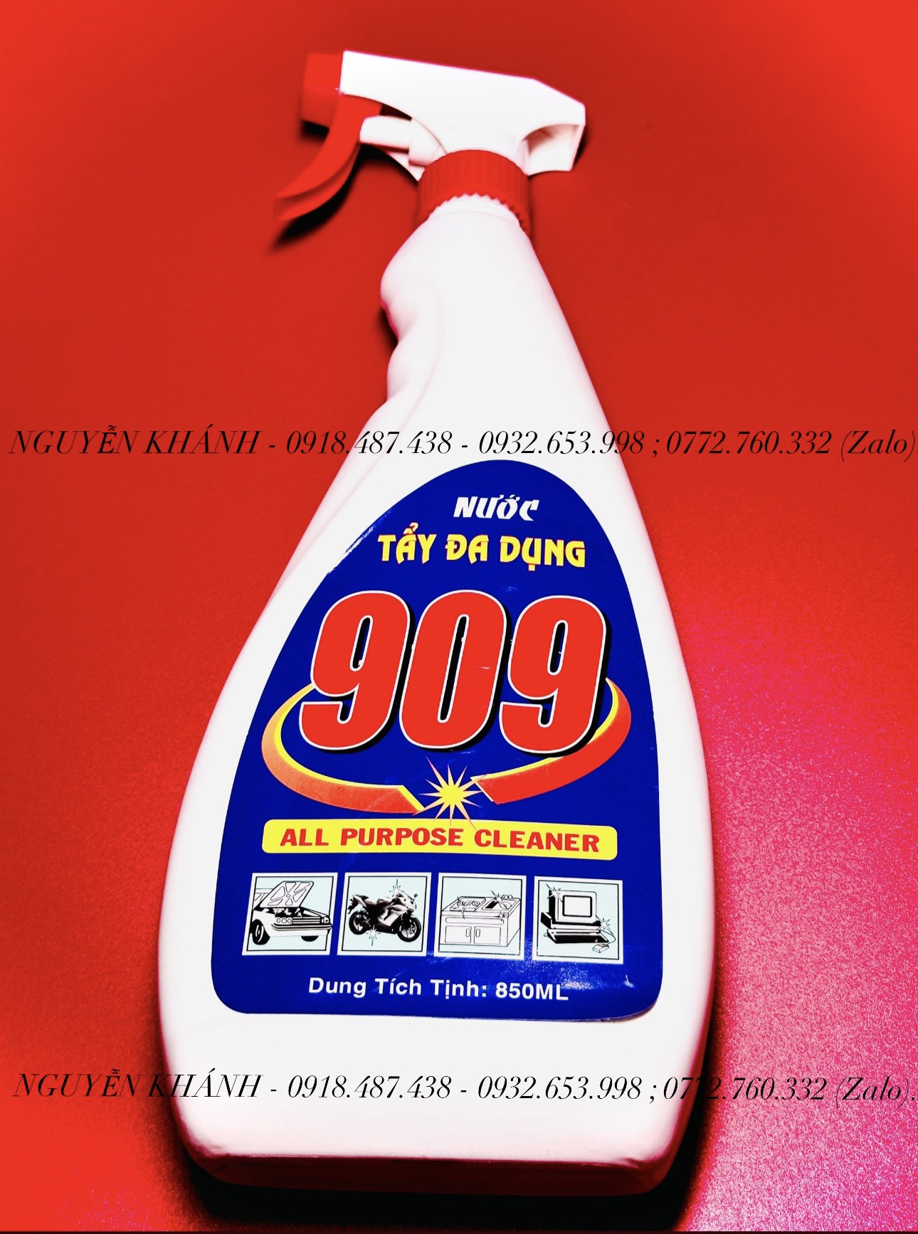 Nuớc tẩy da dụng 909 (có bán lẻ)