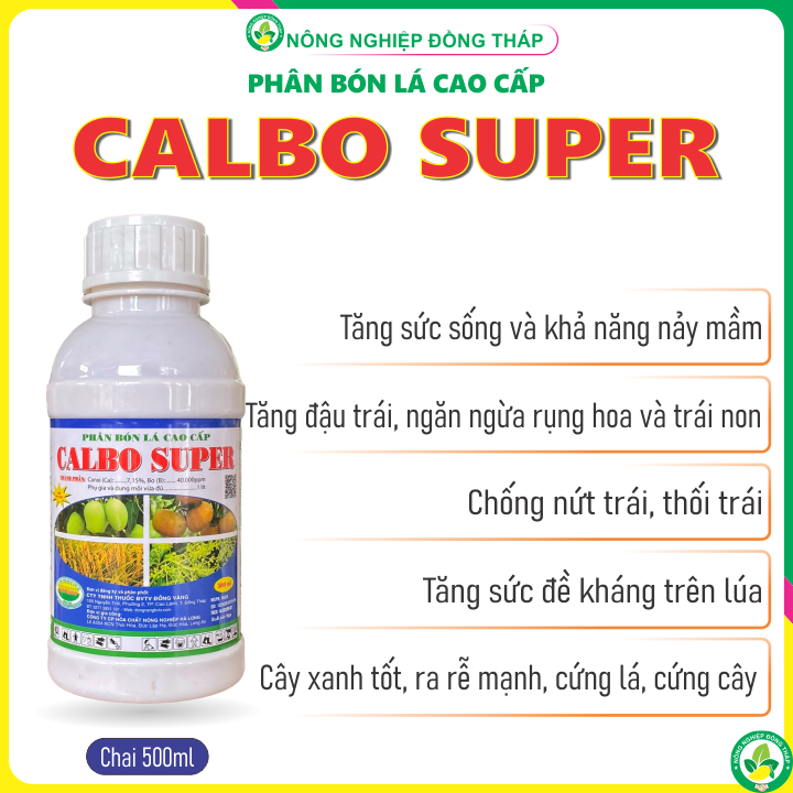 Phân bón lá cao cấp calbo super