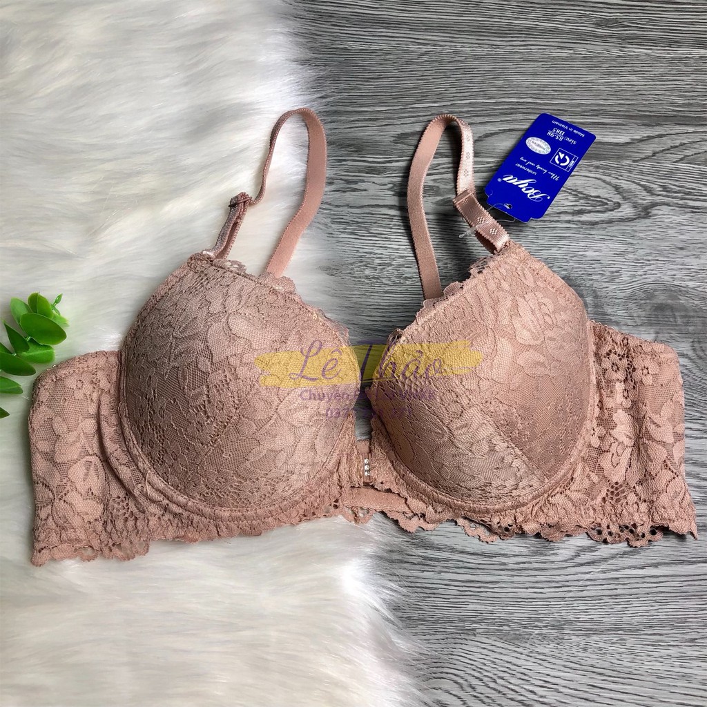 Sale xả kho áo ngực boya cài trước mút ép mỏng 1cm - by012