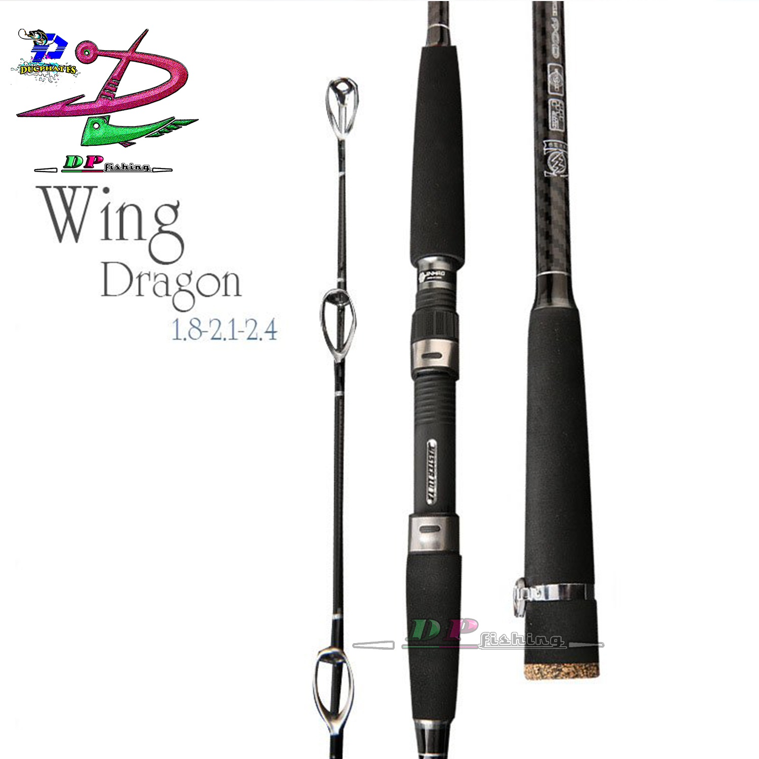 Cần Câu máy Wring Dragon - Carbon cao cấp - Siêu Bạo Lực.!!!