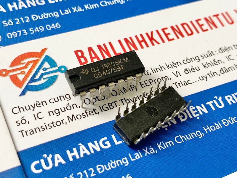 [Combo 10 chiếc] CD4075BE CD4075 4075 IC số DIP14