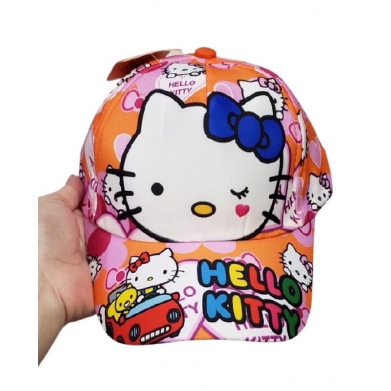Nón kết hello kitty bé gái 3 -8 tuổi