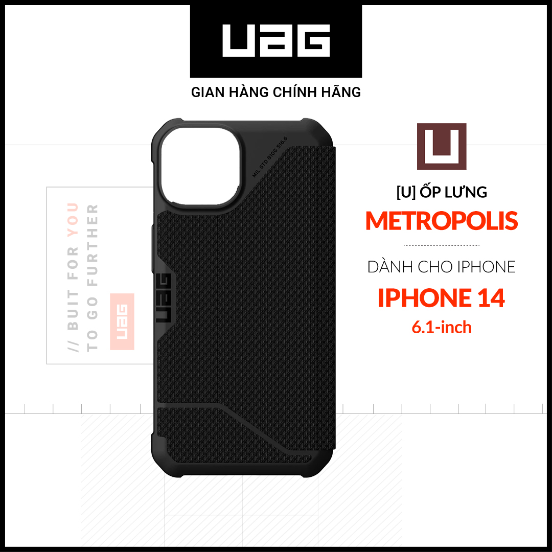 Ốp Lưng UAG METROPOLIS Cho iPhone 14 [6.1 INCH]