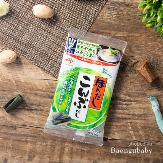 Hạt nêm Ajinomoto cho bé ăn dặm