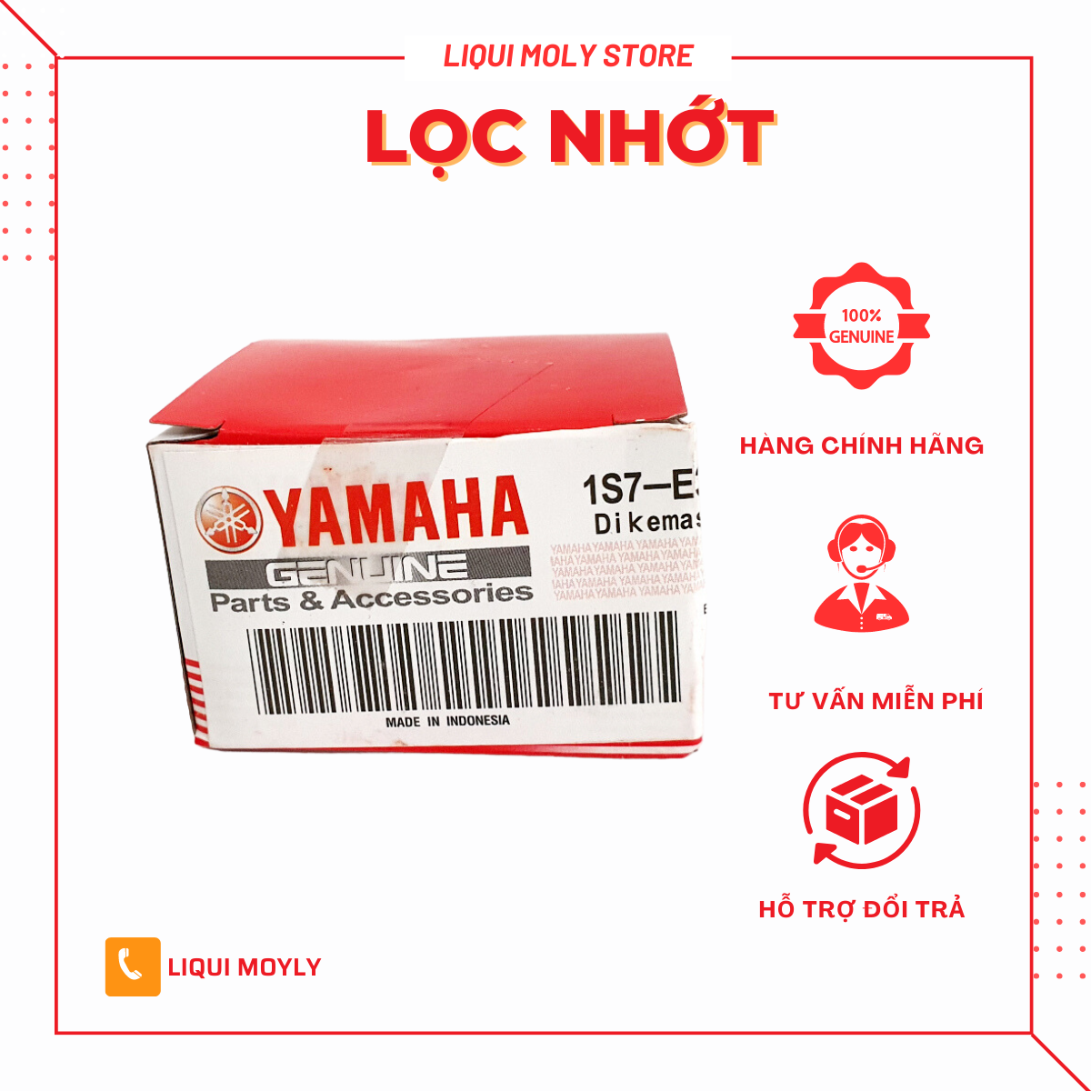 Lọc nhớt cho xe máy Yamaha