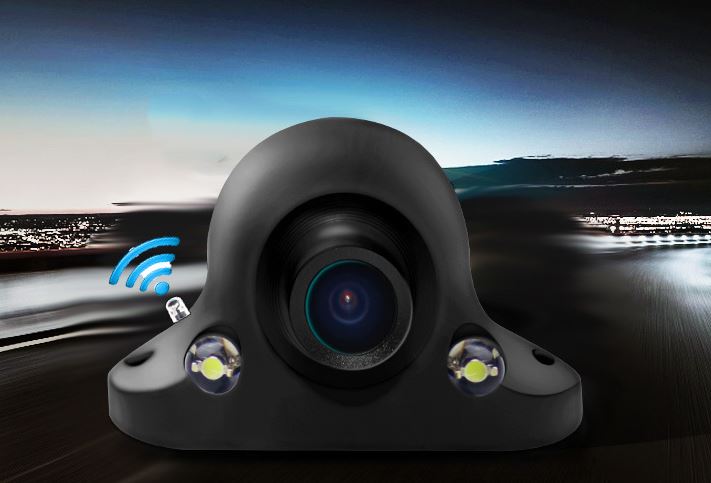 [HCM]Camera cặp lề UFO dán gương chiếu hậu