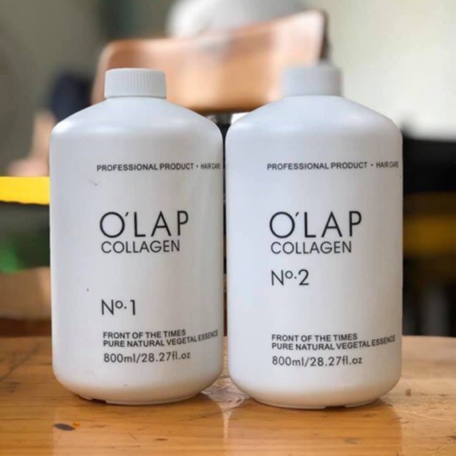Uốn Đa Năng(Uốn Nóng+Lạnh)Olap Colagen 800Ml X 2