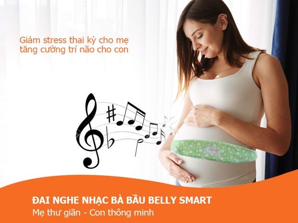 [HCM]Đai nghe nhạc cho bà bầu