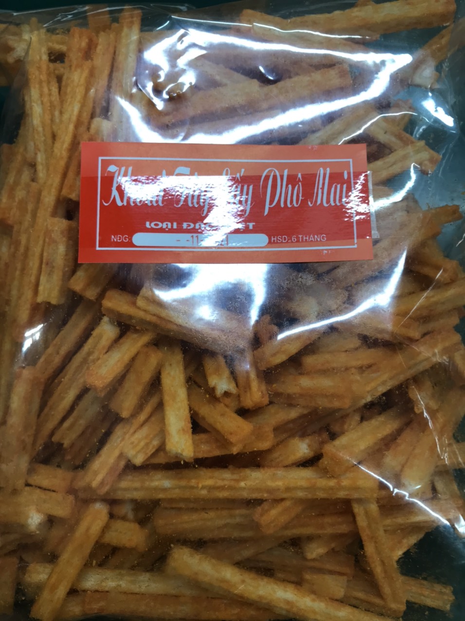 500 Gram Khoai Tây Sấy Phô Mai Đà lạt