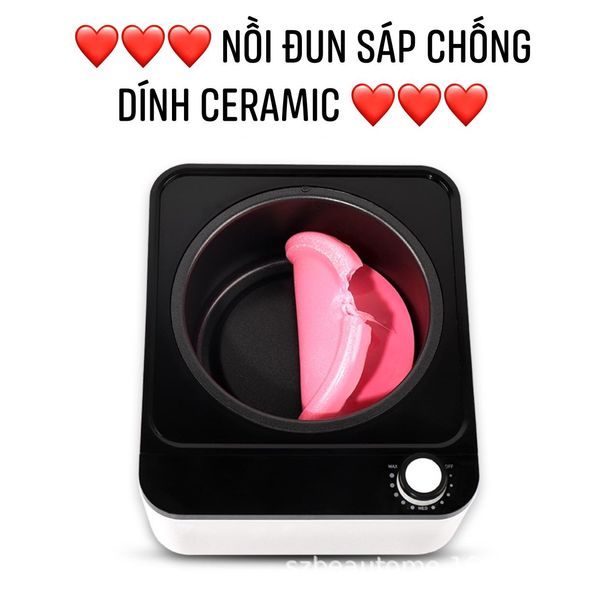 Nồi Đun Sáp Wax Chống Dính CERAMIC Cao Cấp