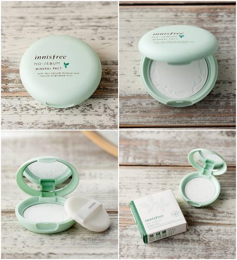 Phấn Nén INNSFREE No Sebum Mineral Pact