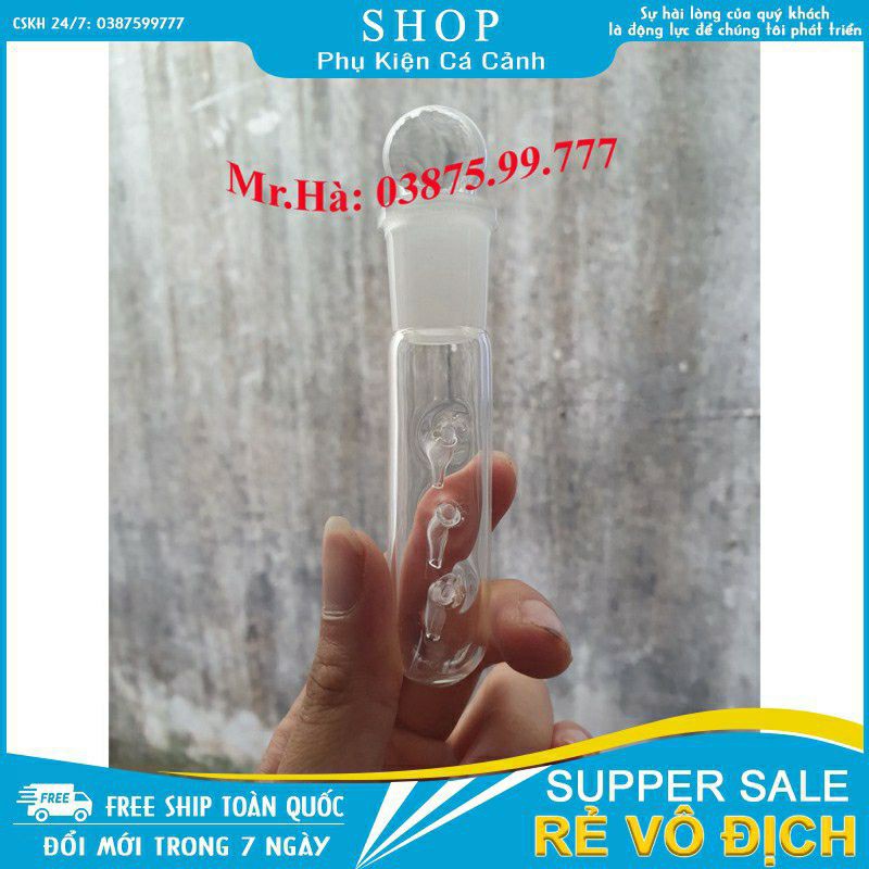 Bẫy Sán Thủy Tinh 3 Lỗ
