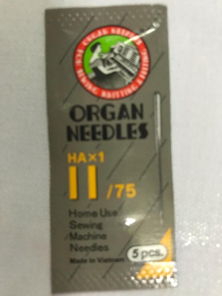 2 vỉ kim máy may gia đình hiệu Organ