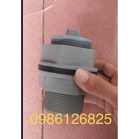 VAN XẢ BỂ BẠT HDPE, VAN XẢ ĐÁY BỂ BẠT THOÁT NƯỚC Phi 60