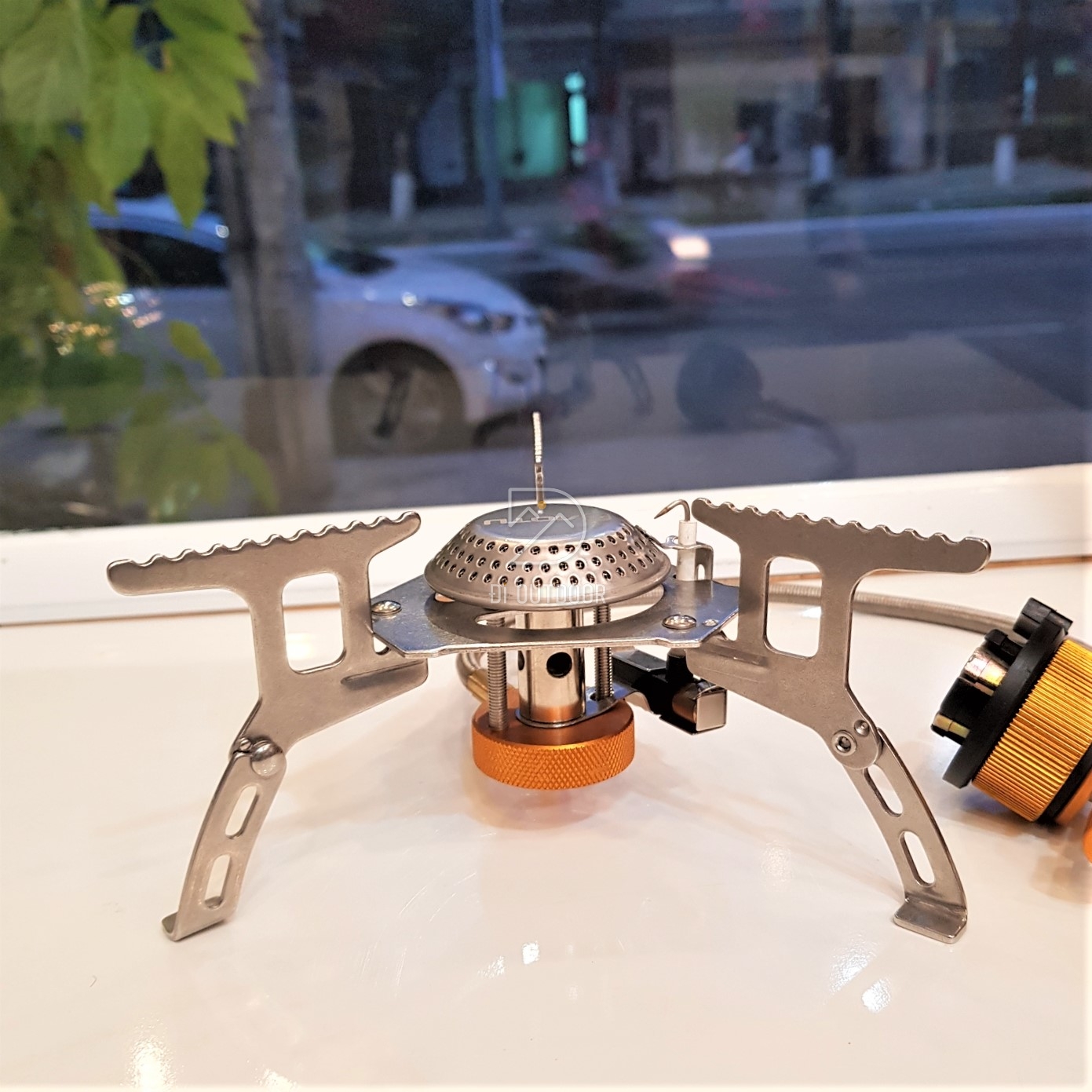 Bếp ga du lịch dã ngoại xếp gọn (Đã bao gồm đầu chuyển ga)