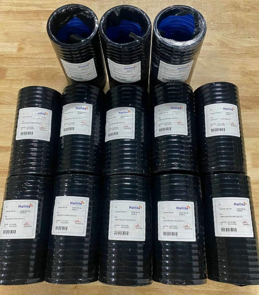 PHỐT ( PHỚT) THỦY LỰC HIỆU  HALLITE  - PHỐT 2 MÔI