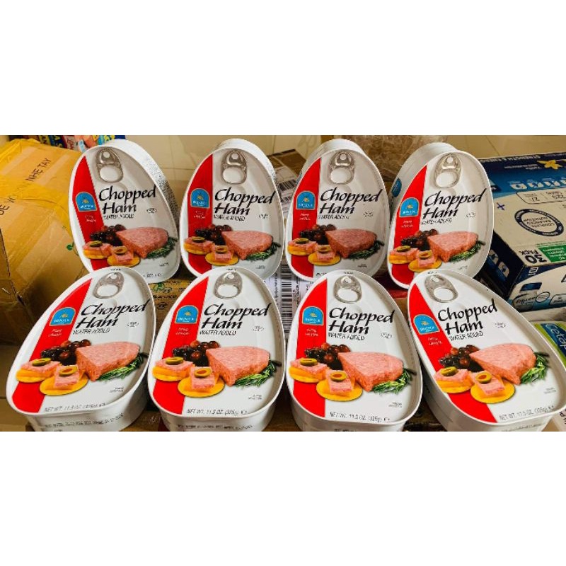 Thịt hộp Mỹ Thịt Bristol Chopped Ham 325g ( loại băm nhỏ)