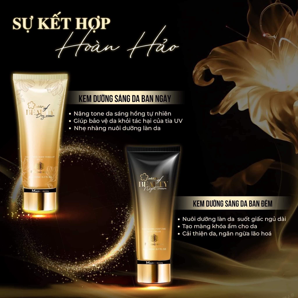 Magic Skin & day body whitening combo