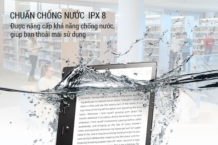Máy Đọc Sách Amazon Kindle Oasis - 7 Inch, Có Nút Cứng 8GB/32GB