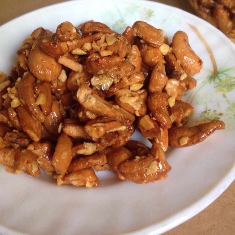 500gr Hạt điều rang tỏi ớt