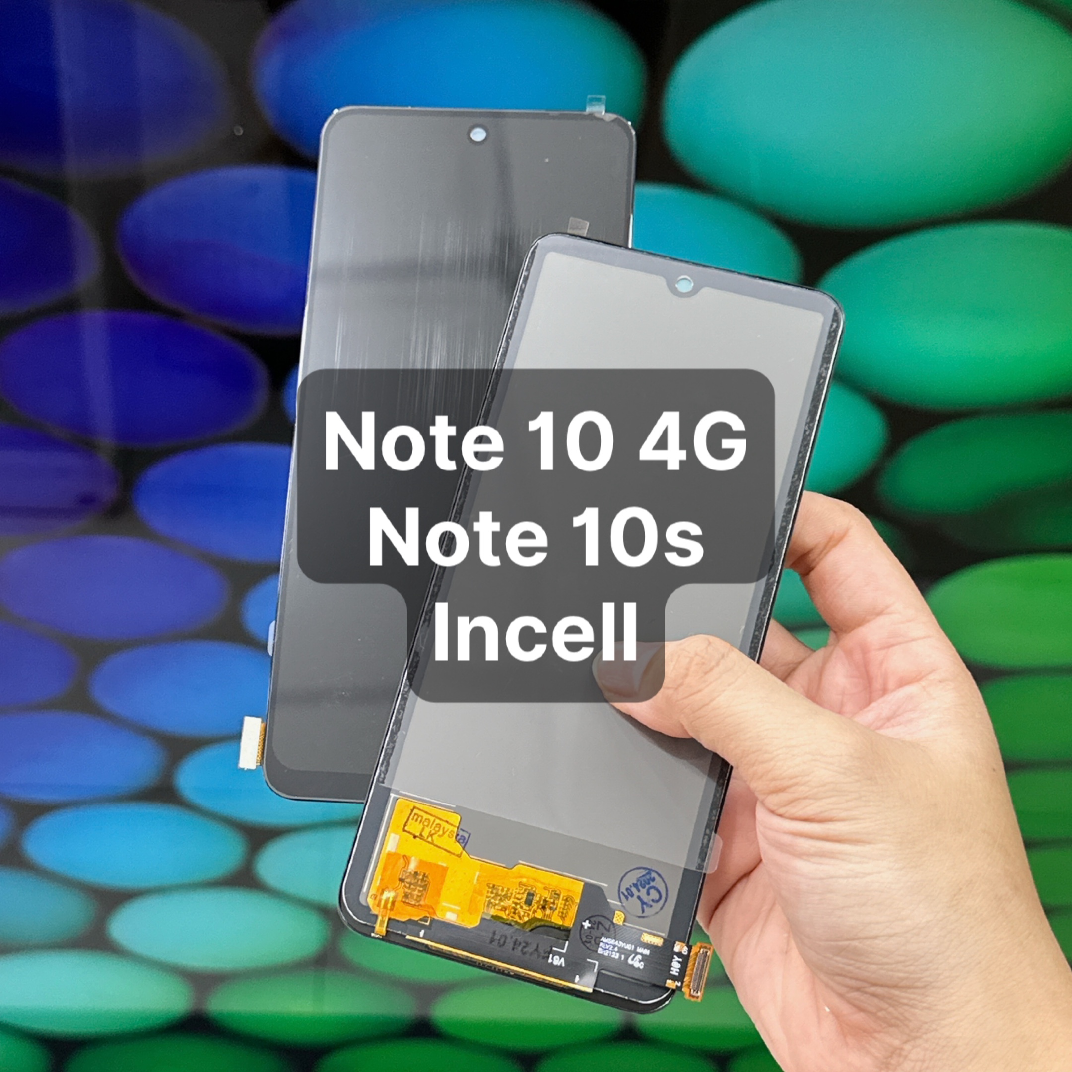 Xiaomi Redmi Note 10 4G / Note 10s display (OLED, Incell) ultra-thin bezel