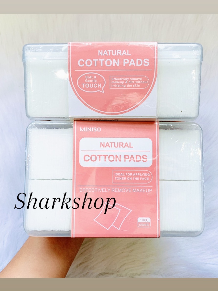 Bông tẩy trang miniso 1000 miếng 180 miếng