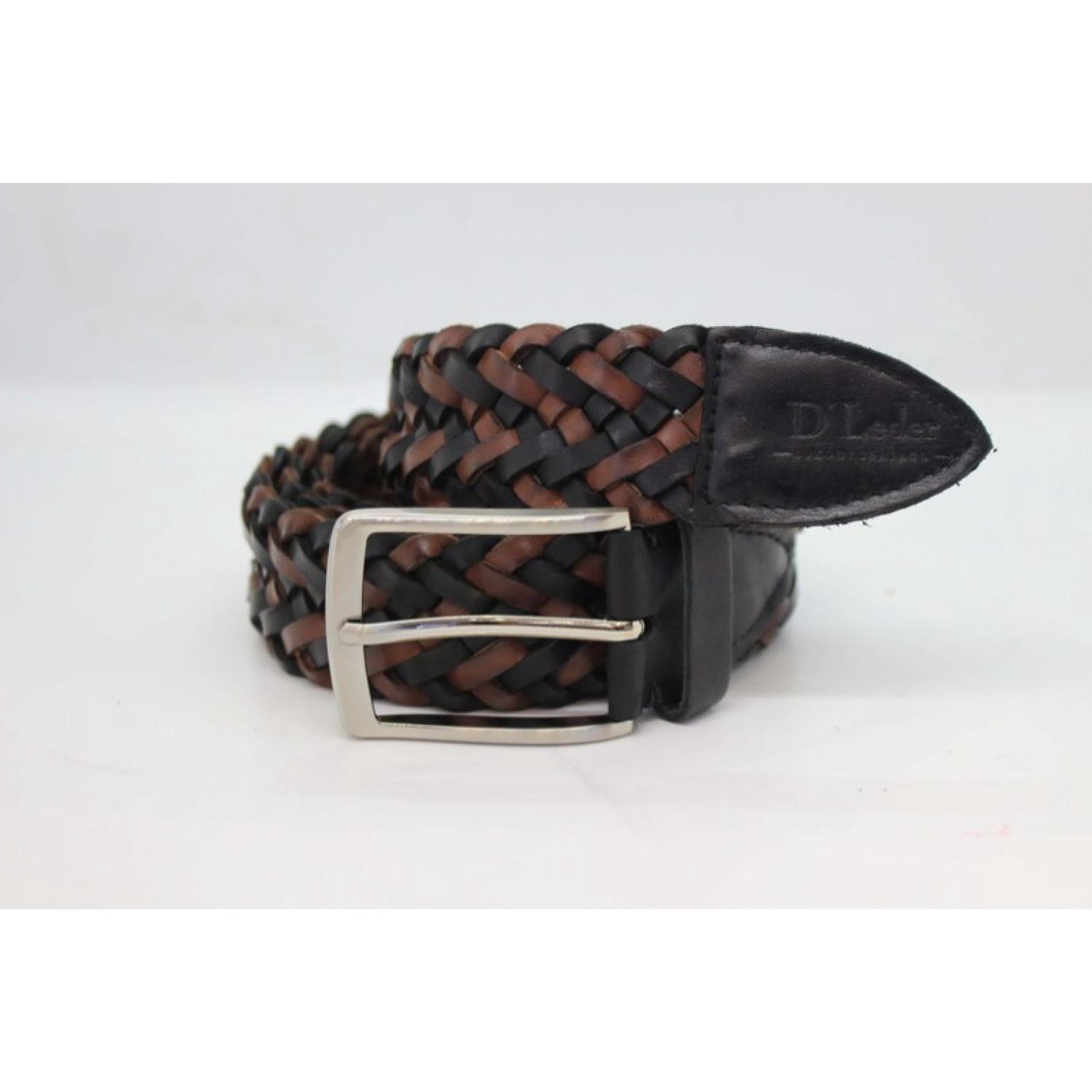 Thắt Lưng Da  Đan Cao Cấp Thương Hiệu D'leder (DL)