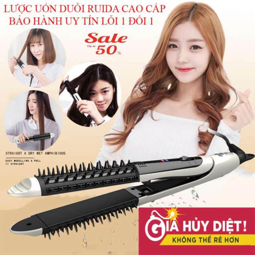 Máy uốn tóc xoăn Yalige tạo kiểu tóc, Máy uốn tóc duỗi tóc hàn quốc