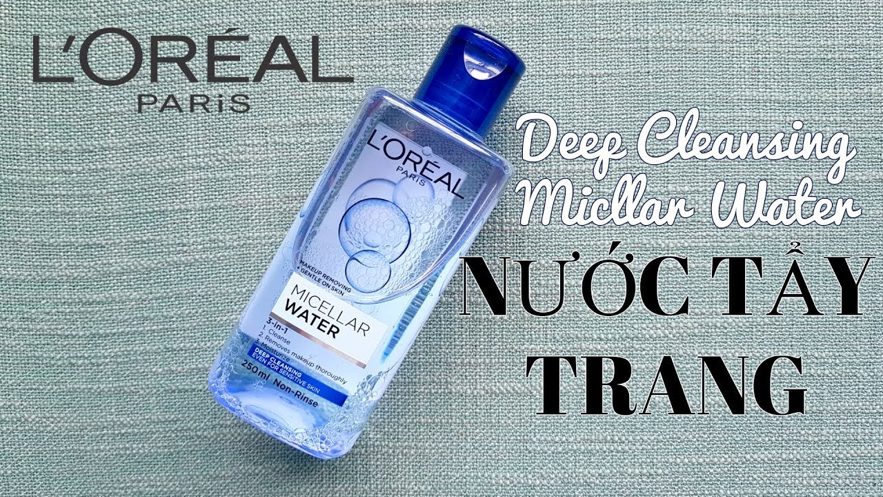 Nước Tẩy Trang L'Oreal Paris 3 In 1 Micellar Water 95ml